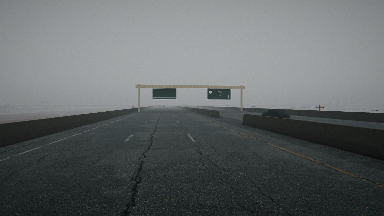 An empty viaduct