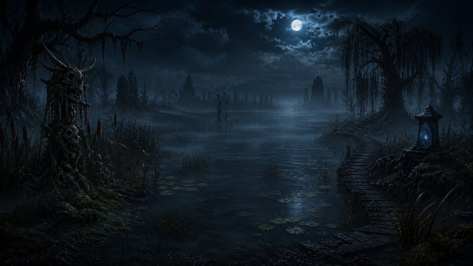 The approach to the Murkmire
